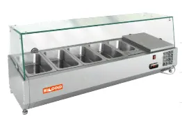 Настольная витрина для ингредиентов Hicold VRX 1200-0