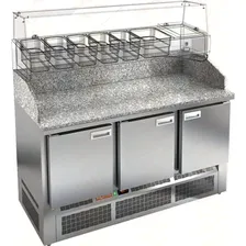Стол для пиццы Hicold PZE3-111GN (ГРАНИТ)