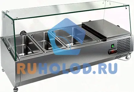 Настольная охлаждаемая витрина HICOLD VRX 1200-0