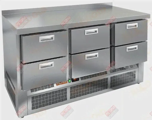 Стол охлаждаемый HICOLD GNE 222/TN без столешницы-0