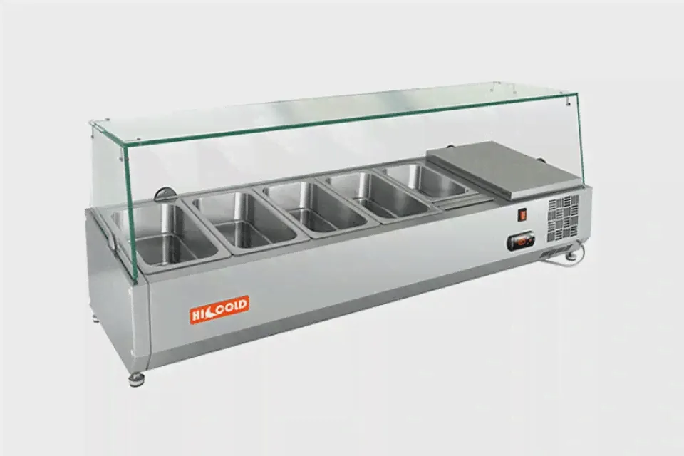 Витрина настольная HICOLD VRX 1200