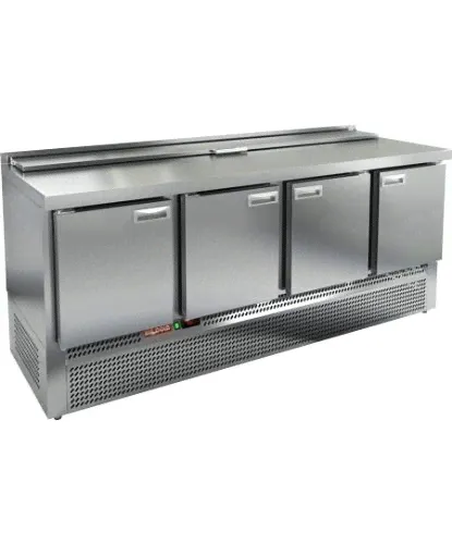 Стол для салатов Hicold SLE2-1111GN С КРЫШК.
