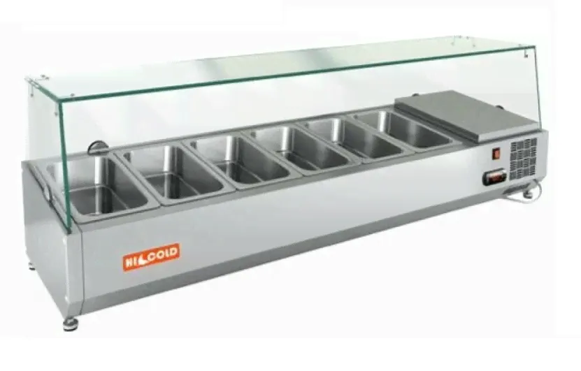 Витрина холодильная HICOLD VRTG 1485 к PZE3