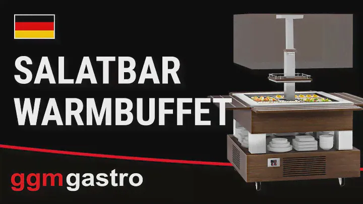 Salatbar Warmbuffet - SBWIN1200 - GGM GASTRO