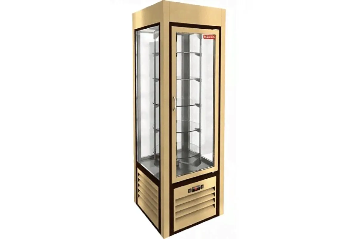 Витрина кондитерская HICOLD VRC 350 Sh Beige-0