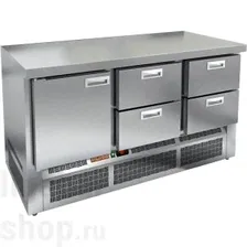 Стол холодильный Hicold GNE 122/TN О 1 дверь