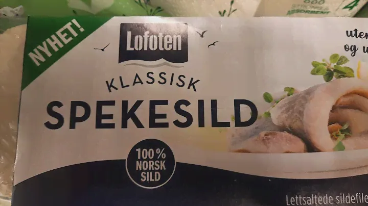 Где купить и сколько стоит солёная селёдка в Норвегии. Hvor mye koster saltsild i Norge.