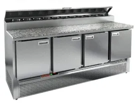 Стол для пиццы HICOLD PZE2-1111/GN (1/6H) камень