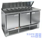 СТОЛ ДЛЯ САЛАТОВ HICOLD SLE1-111GN (1/3) О С КРЫШКОЙ