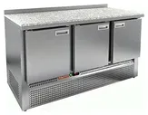 Стол морозильный HICOLD GNE 111/BT камень в Москве