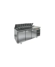 Стол для салатов Hicold SL1-111GN C КРЫШК.