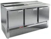 Стол для салатов HICOLD SLE1-111GN (1/3) с крышкой