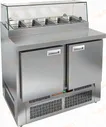 Стол для пиццы HICOLD PZE1-11/GN стекло