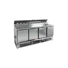 Стол для пиццы Hicold PZE2-1111/GN (1/6, стекло)