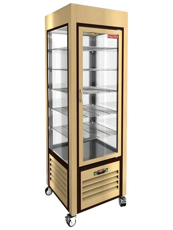 Витрина кондитерская вертикальная HICOLD VRC 350 Be 284288