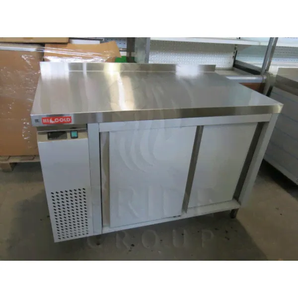 Стол тепловой пристенный двери купе HICOLD TS 14 GN 1400х700х850-1