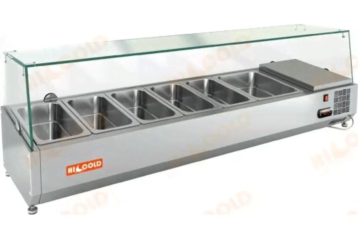 Витрина настольная охлаждаемая HICOLD VRX 1200 1/4-0