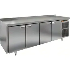 Стол с охлажд. шкафом Hicold GN1111/TN (+100 мм столешн.) (2280х800х850мм, 0,71 кВт, 220В,-2...+10 )