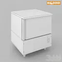 Набор шкафов шоковой заморозки HiCold pack #1 - Техника - 3D модель