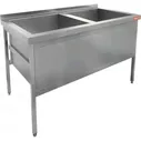 Котломойка 140x70см 2ух секц HICOLD Н2МКС-14/7