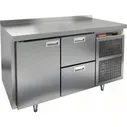 Стол с охлажд. шкафом Hicold GN12/TN О (1390х700х900мм, 0,42кВт, 220В,-2...+10 °С)