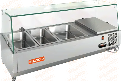 Настольная витрина для ингредиентов HICOLD VRTG-0