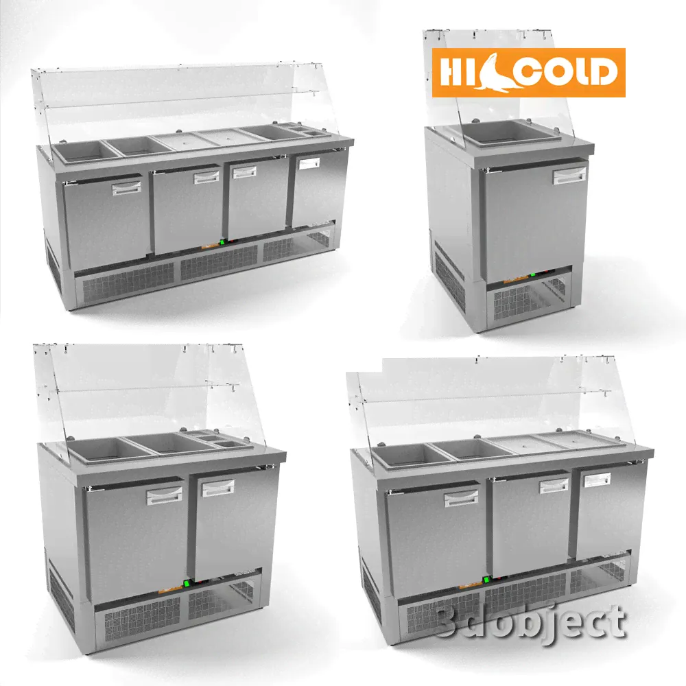 Столы холодильные для салатов HiCold