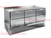 Стол холодильный GNE 222/TN HICOLD
