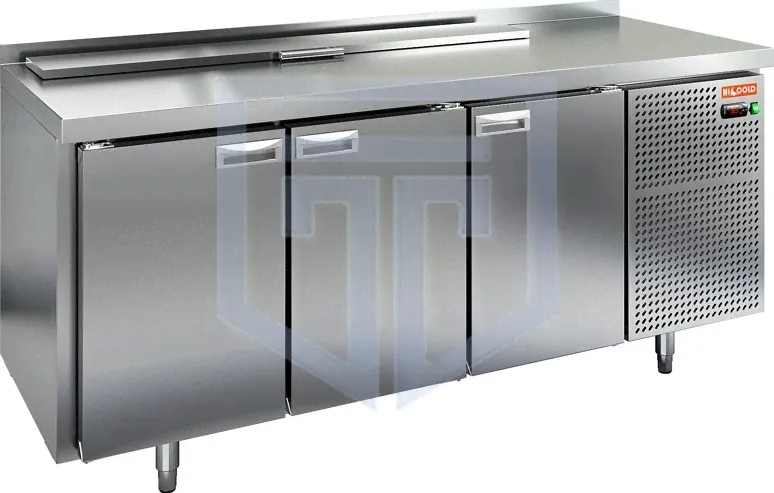 Стол для салатов HICOLD SL2-111GN (1/6) без крышки