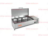 Витрина холодильная VRTU 1000 к PZE3 HICOLD