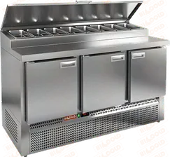 Стол охлаждаемый для пиццы HICOLD PZE2-111/GN
