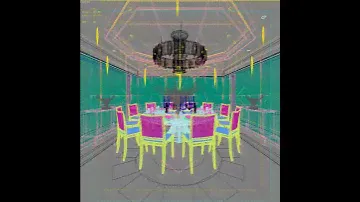 3D Model of Restaurant 064 two two Review