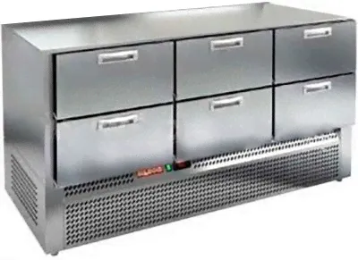 Стол с охлаждающим шкафом HICOLD GNE222/TN O-0