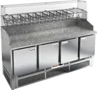 Стол охлаждаемый для пиццы HiCold PZE3-1111GN камень