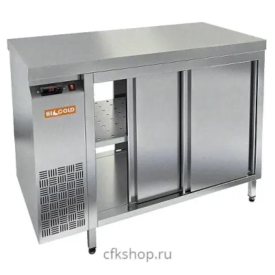 Стол тепловой сквозной HICOLD TS T 12 GN O, двери-купе-0