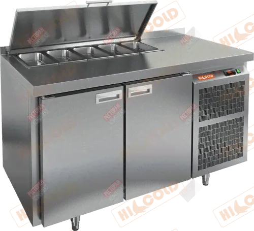 Стол холодильный для салатов HICOLD SL1-11GN (1/3)