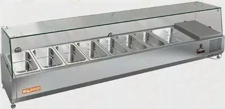 Холодильная витрина для ингредиентов HICOLD VRTG 1915-1