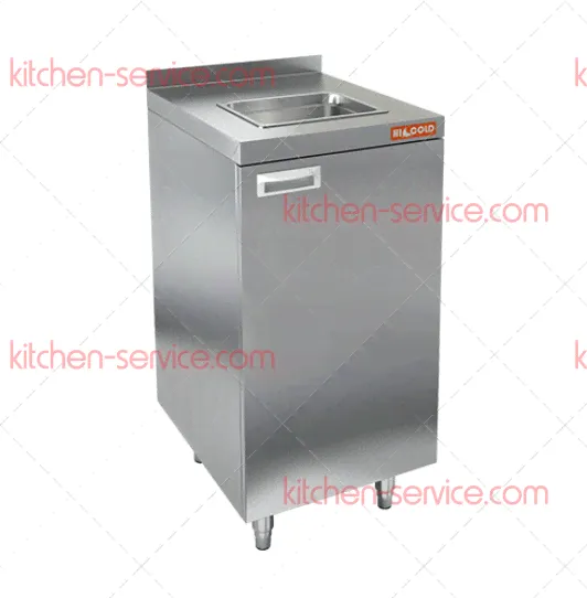 Стол закрытый с мойкой НБМСЗМ-5/7 HICOLD