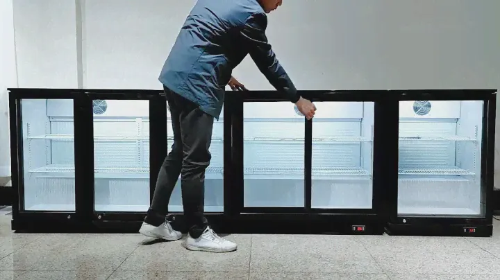 Commercial bar freezer beer refrigerator display cabinet Bar refrigerator beverage preservation and