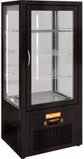Витрина холодильная настольная HICOLD VRC T 100 Black