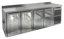 Стол холодильный HICOLD GNG 1111 BR2 HT с бортом