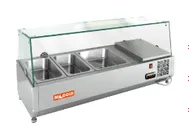 Настольная витрина для ингредиентов Hicold VRTG 1390