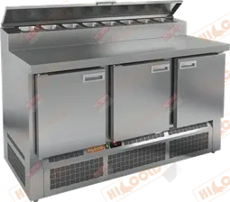 Стол холодильный для пиццы HICOLD PZE2-111/GN (1/6H)