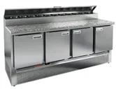 Стол для пиццы HICOLD PZE2-1111/GN (1/6H) камень