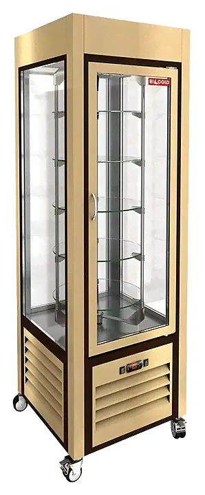 Витрина кондитерская HICOLD VRC 350 R Beige-0